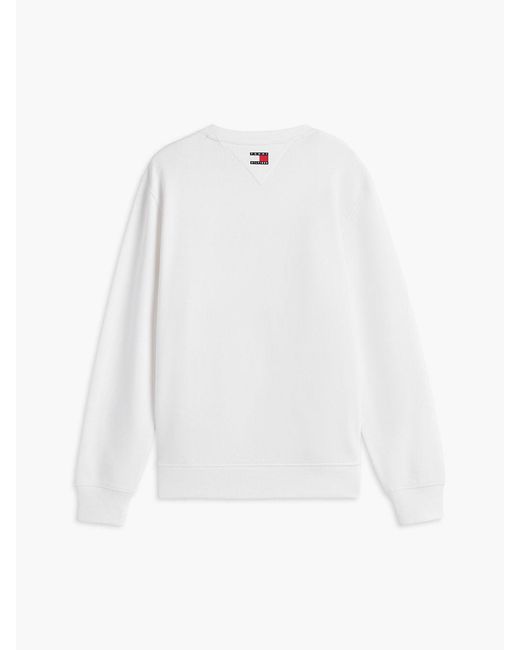 Tommy Hilfiger White Th X Cadillac Formula 1 Team Chevron Sweatshirt