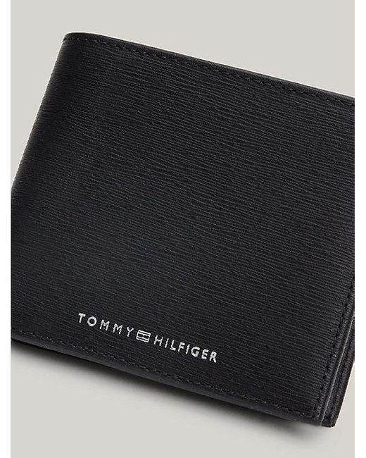 Tommy Hilfiger Premium Th Business Leren Portemonnee in het Black voor heren