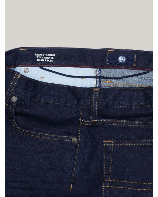 Tommy Hilfiger Blue Adaptive Ryan Regular Straight Jeans for men