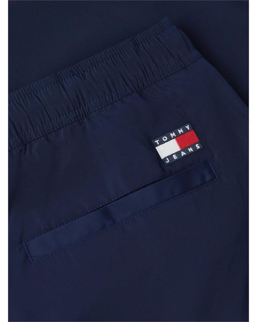 Tommy Hilfiger Blue Jaimie Relaxed Global Stripe Tape Trousers for men
