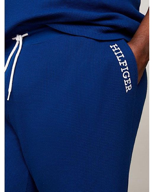 Joggers Plus con monotipo Hilfiger Tommy Hilfiger de hombre de color Blue