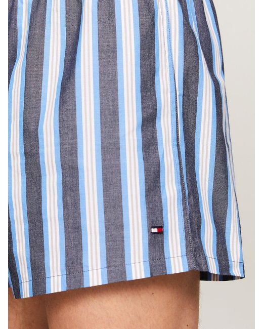 Tommy Hilfiger Blue Th Established Logo Boxer Shorts for men