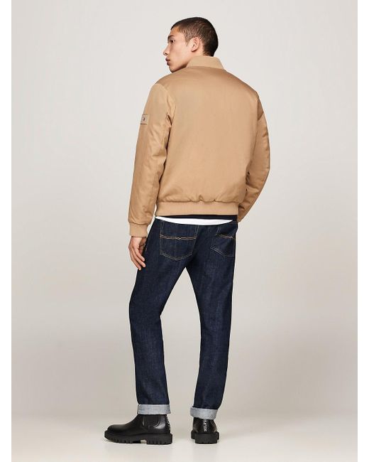 Tommy Hilfiger Natural Padded Bomber Jacket for men