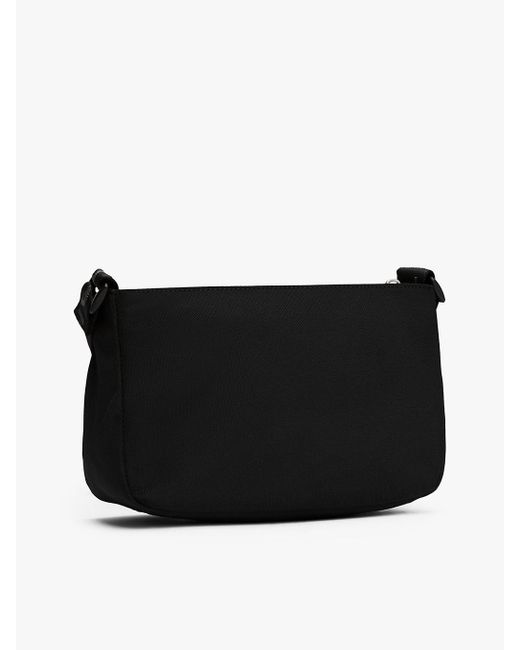 Borsa Essential Con Logo Ripetuto di Tommy Hilfiger in Black