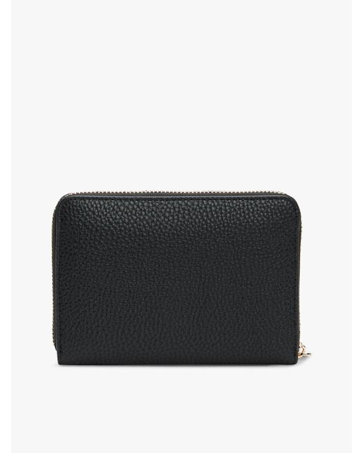 Tommy Hilfiger Black Hilfiger Icon Th Monogram Zip-Around Wallet