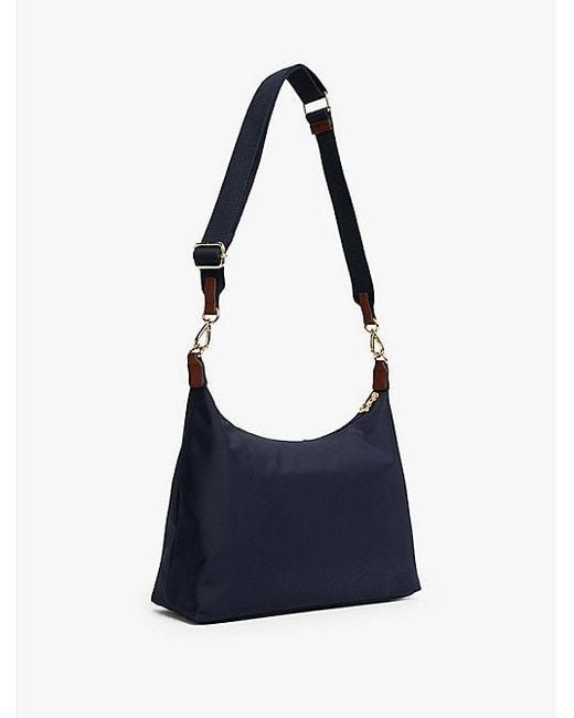 Tommy Hilfiger Blue Schultertasche Mit Tommy-Tape