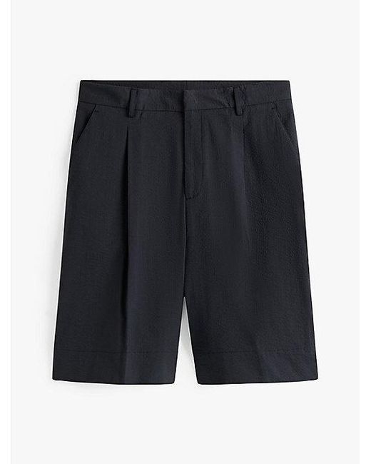 Pantalón Corto Mil Rayas Con Corte Regular Tommy Hilfiger de hombre de color Blue