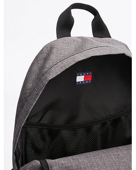 Tommy Hilfiger Essential Textil-Rucksack Mit Logomuster in Gray für Herren