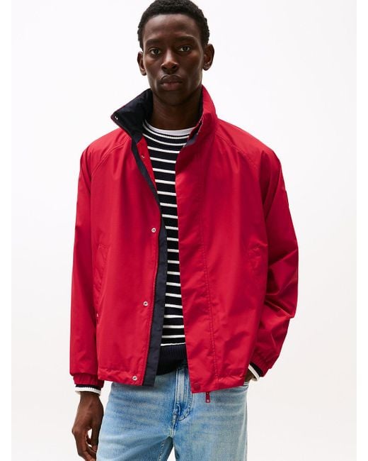 Tommy Hilfiger Red Relaxed Regatta Jacket for men