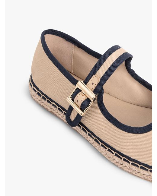 Tommy Hilfiger White Canvas Mary Jane Espadrilles