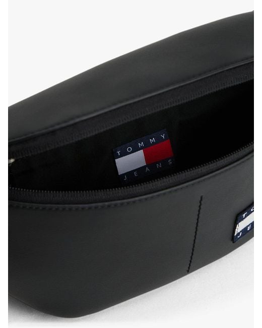 Marsupio Essential Con Logo Sulla Cintura di Tommy Hilfiger in Black da Uomo