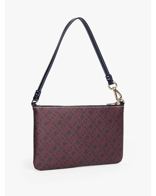 Pochette Piatta Hilfiger Icon Con Tracolla di Tommy Hilfiger in Purple