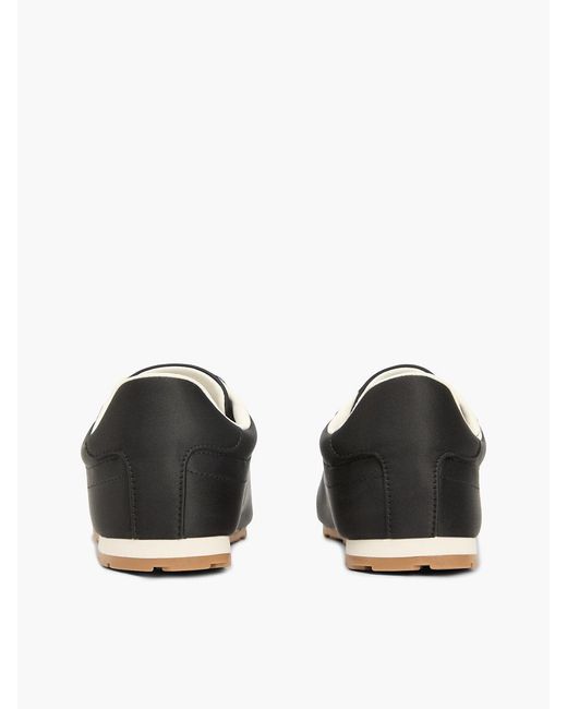 Tommy Hilfiger Black Th Monogram Satin Trainers