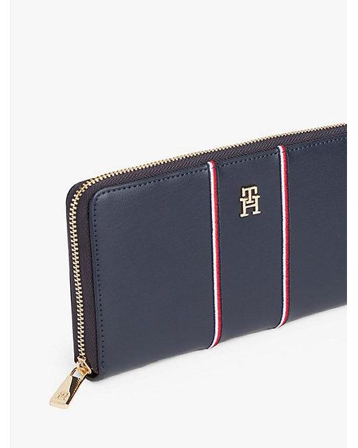 Cartera Hilfiger Icon Con Cremallera Tommy Hilfiger de color Blue