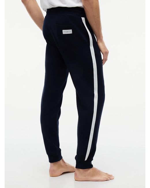 Tommy Hilfiger Blue Th Established Cuffed Lounge Joggers for men
