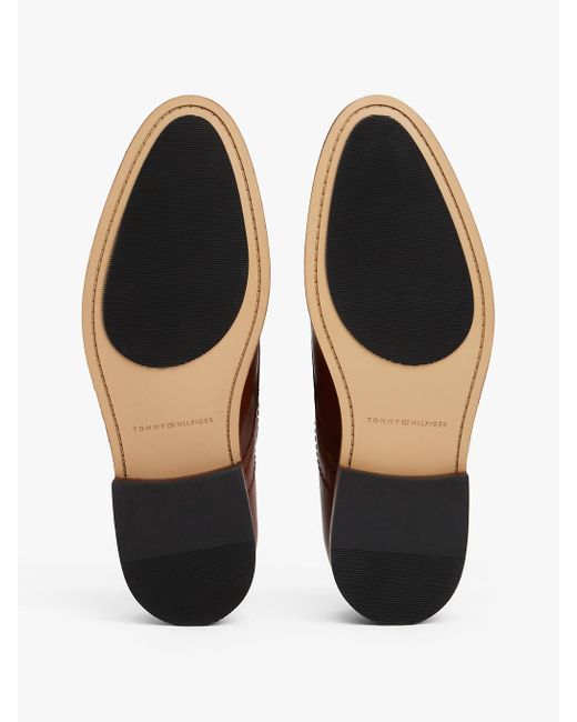 Scarpe Derby di Tommy Hilfiger in Brown da Uomo