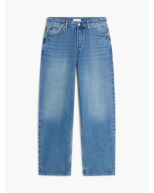 Tommy Hilfiger Blue Faded Loose Jeans for men
