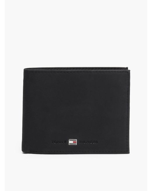 Porta monete Johnson Mini CC marrone di Tommy Hilfiger in Black da Uomo