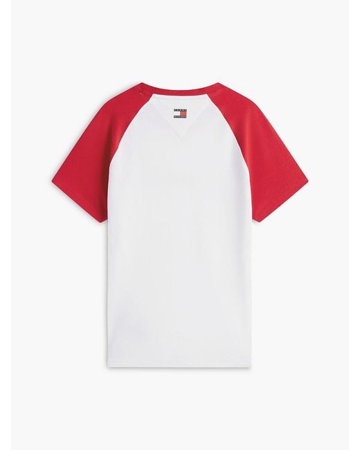 Tommy Hilfiger Blue Th X Cadillac Formula 1 Team Logo Raglan T-Shirt