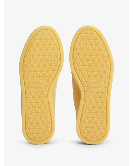 Tommy Hilfiger Natural The Greenwich Suede Cupsole Trainers