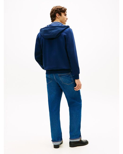 Tommy Hilfiger Blue Reversible Zip-Thru Hoody for men
