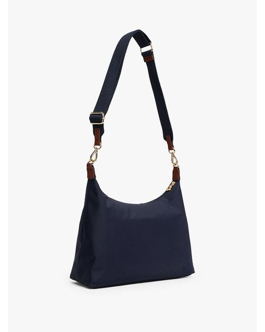 Borsa Con Nastro Iconico di Tommy Hilfiger in Blue