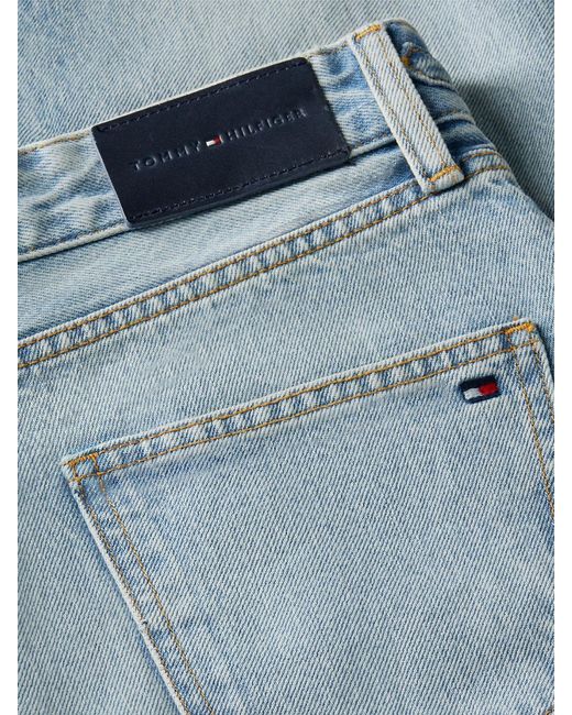 Tommy Hilfiger Blue Flag Horsebit Regular Tapered Ankle Jeans
