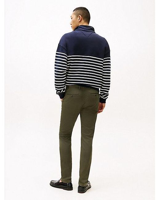 Tommy Hilfiger Bleecker Slim Fit Chinos in Blue für Herren