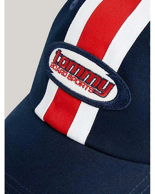 Tommy Hilfiger Prep Baseball-Cap mit Logo-Patch in Blue für Herren
