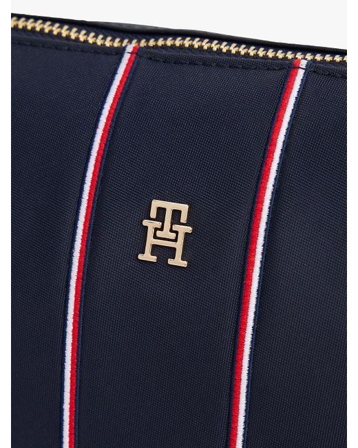 Pochette Toilette Hilfiger Icon di Tommy Hilfiger in Blue