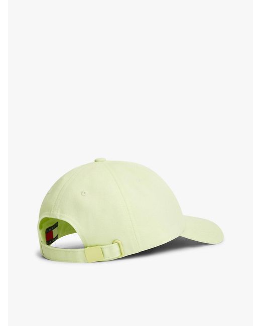 Tommy Hilfiger White Heritage Logo Baseball Cap for men