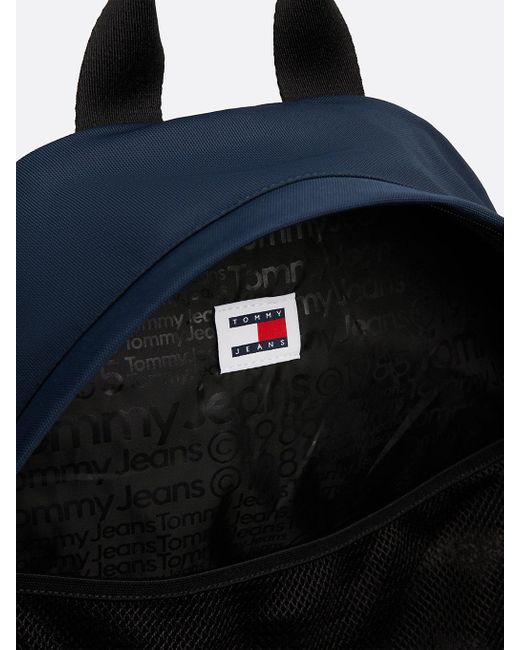 Sac À Dos Arrondi Essential À Badge Tommy Hilfiger pour homme en coloris Blue