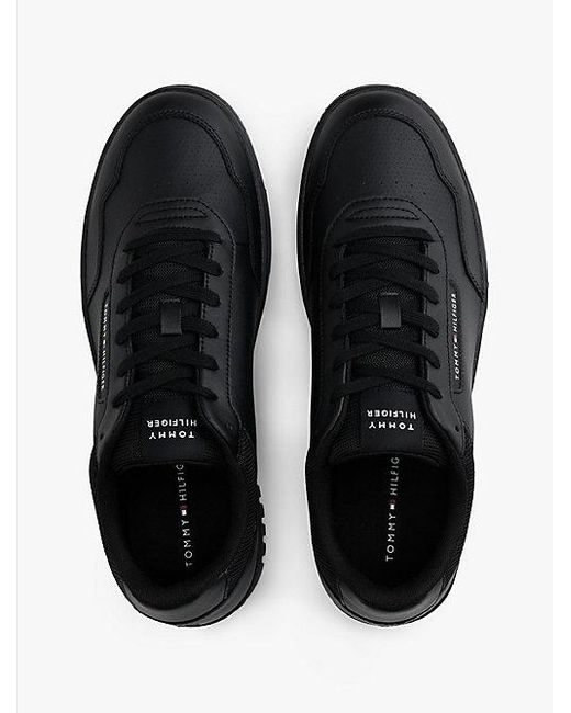 Tommy Hilfiger Rutschhemmender Basketball-Sneaker Mit Leder in Black für Herren