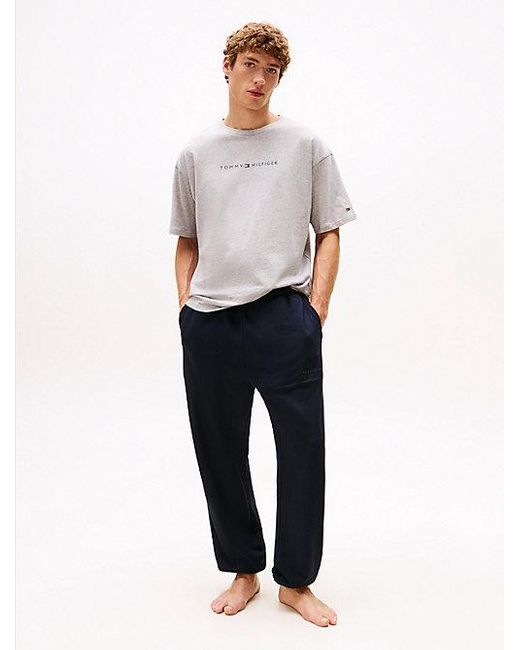 Tommy Hilfiger Original Lounge-T-Shirt Mit Logo in White für Herren