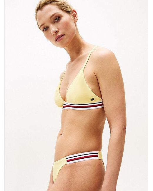 Parte Superior De Bikini De Triángulo Tommy Hilfiger de color Multicolor