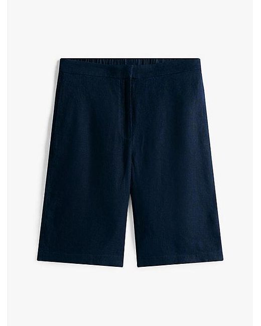 Tommy Hilfiger Multicolor Tailored Slim Fit Shorts Aus Leinenmix