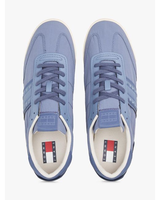 Sneakers Antiscivolo Con Mix Di Texture di Tommy Hilfiger in Blue da Uomo