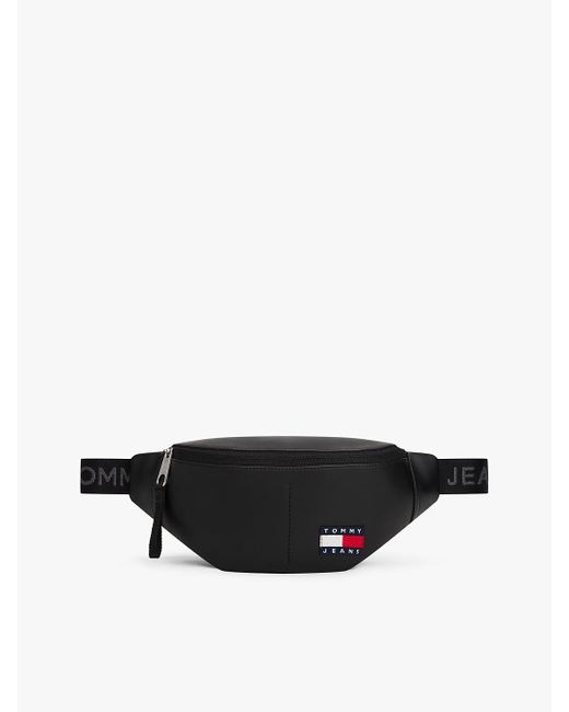 Marsupio Essential Con Logo Sulla Cintura di Tommy Hilfiger in Black da Uomo