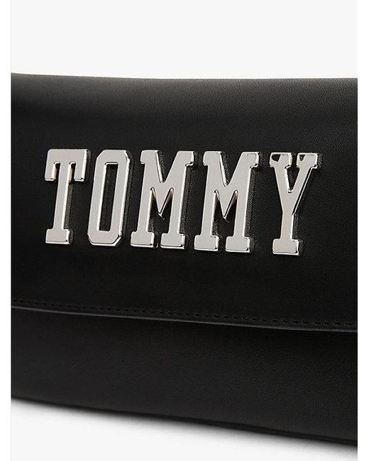Tommy Hilfiger Crossbodytas Met Flap En Handvat in het Black