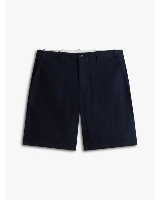 Tommy Hilfiger White Relaxed Twill Relaxed Fit Chino Shorts for men