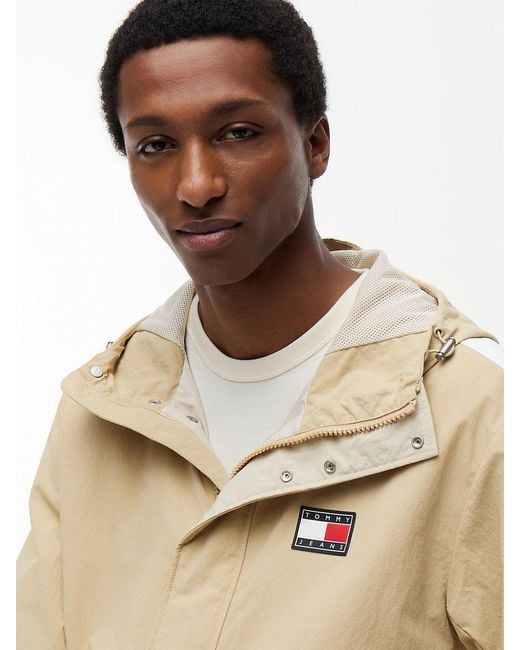 Tommy Hilfiger Natural Logo Regatta Relaxed Ripstop Windbreaker for men