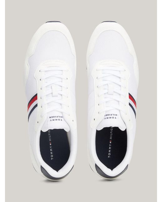 Tommy Hilfiger Metallic Essential Signature Tape Runner Trainers for men