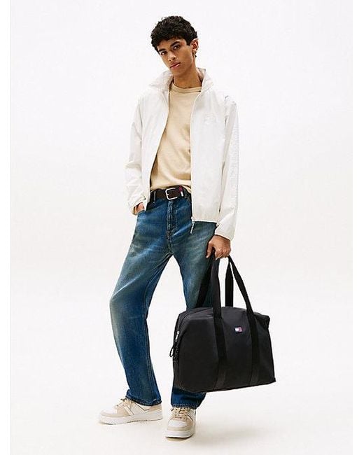 Bolsa De Deporte Con Logo Tommy Hilfiger de hombre de color Black