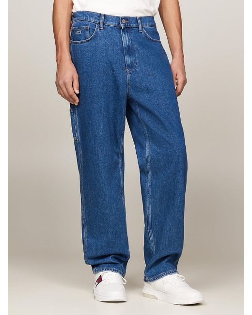 Tommy Hilfiger Blue Archive Baggy Carpenter Jeans for men