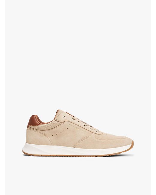 Baskets Hybrides En Daim Tommy Hilfiger pour homme en coloris Natural