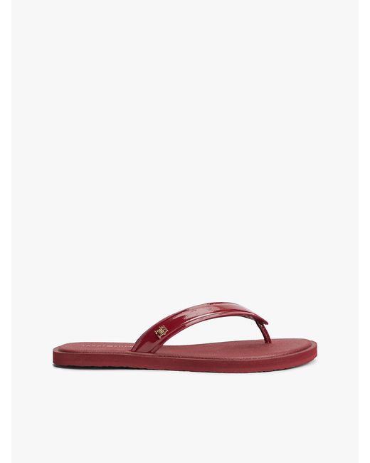 Tommy Hilfiger Multicolor Th Monogram Flip-Flops