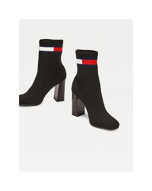 tommy hilfiger sock heels