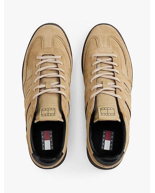 Tommy Hilfiger The Greenwich Sneaker Aus Wildleder in White für Herren