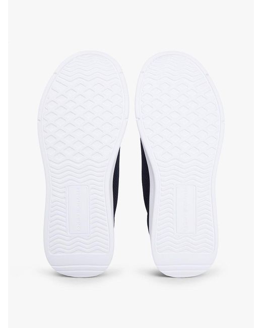 Tommy Hilfiger Blue Hilfiger Monotype Lightweight Knit Trainers for men