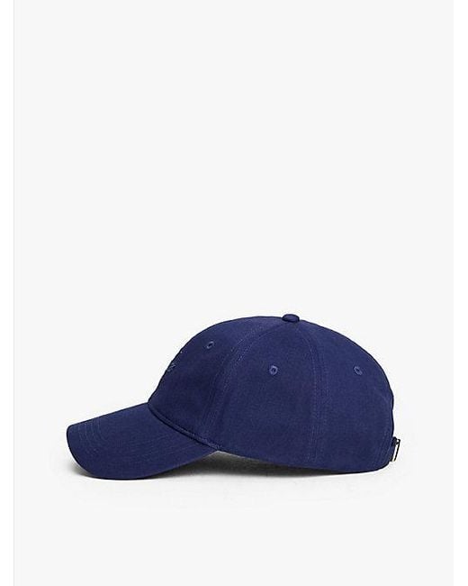Tommy Hilfiger Blue Baseball-Cap Mit Aufgesticktem Th-Monogramm